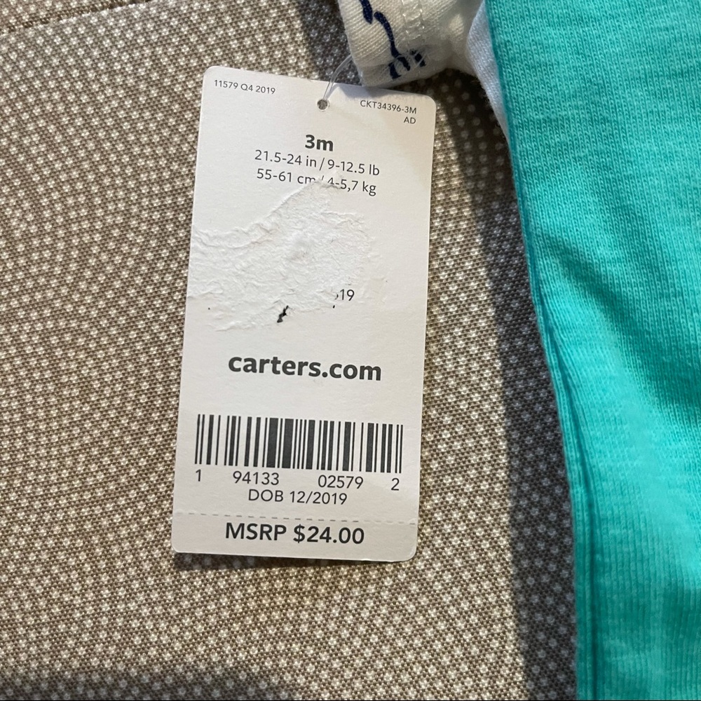 Carter’s 3M Matching Set - Picture 6 of 6